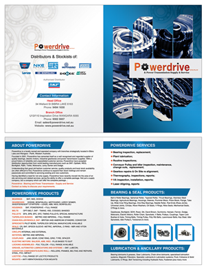 Brochure Design by Latest Design Ideas for Powerdrive  | Design: #2131631