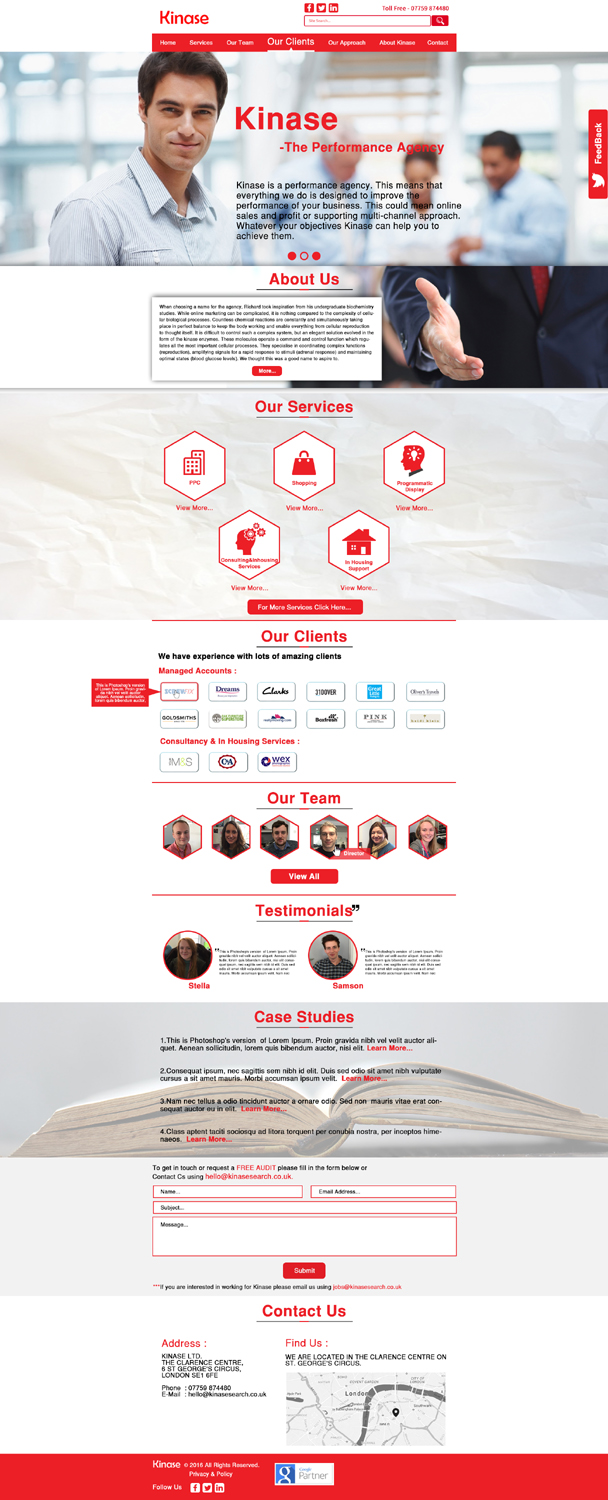 Web Design par Wings on web pour ce projet | Design #9700223