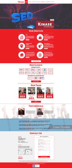 Web Design by Wings on web for this project | Design: #9718994