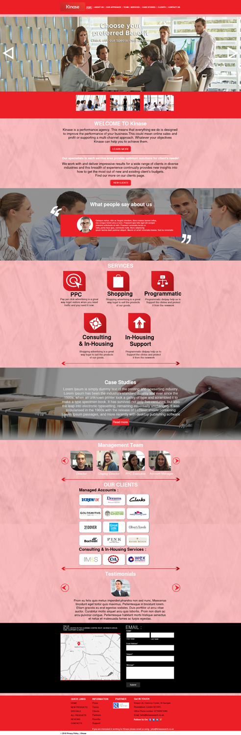 Web Design par Wings on web pour ce projet | Design #9718995