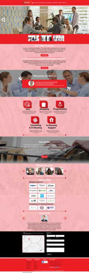Web Design by Wings on web for this project | Design: #9718995