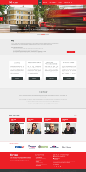 Web Design by stwebre1a for this project | Design #9699982