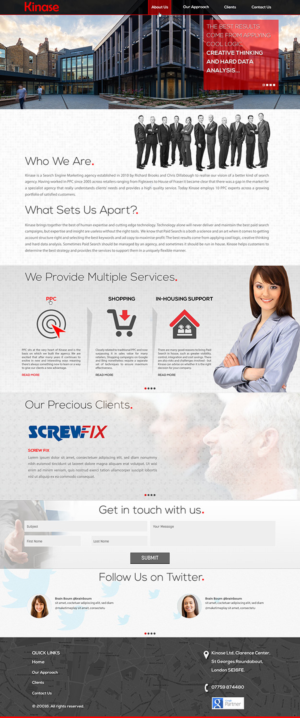 Web Design by Anooshaa Kachhia for this project | Design: #9645014