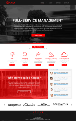Web Design by lionx for this project | Design: #9666650