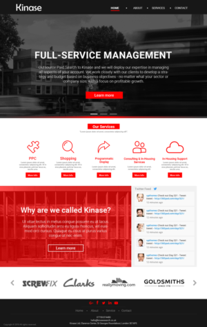 Web Design by lionx for this project | Design: #9666653