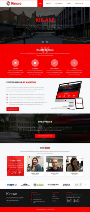 Web Design by pb for this project | Design: #9550794
