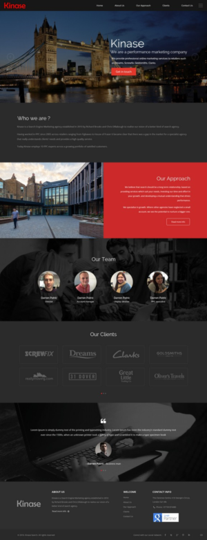 Web Design by pb for this project | Design: #9562765