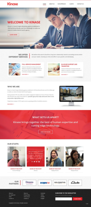 Web Design by pb for this project | Design: #9574270