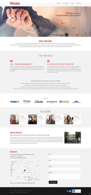 Web Design by pb for this project | Design: #9574277