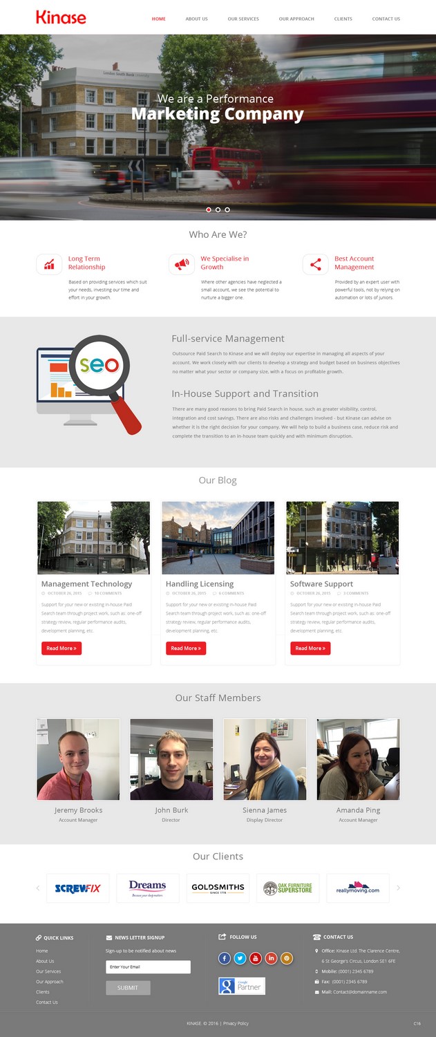 Web Design by pb for this project | Design #9575914