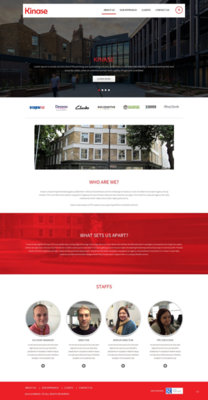 Web Design by pb for this project | Design: #9584428