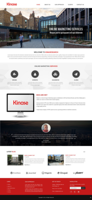 Web Design by pb for this project | Design: #9584430
