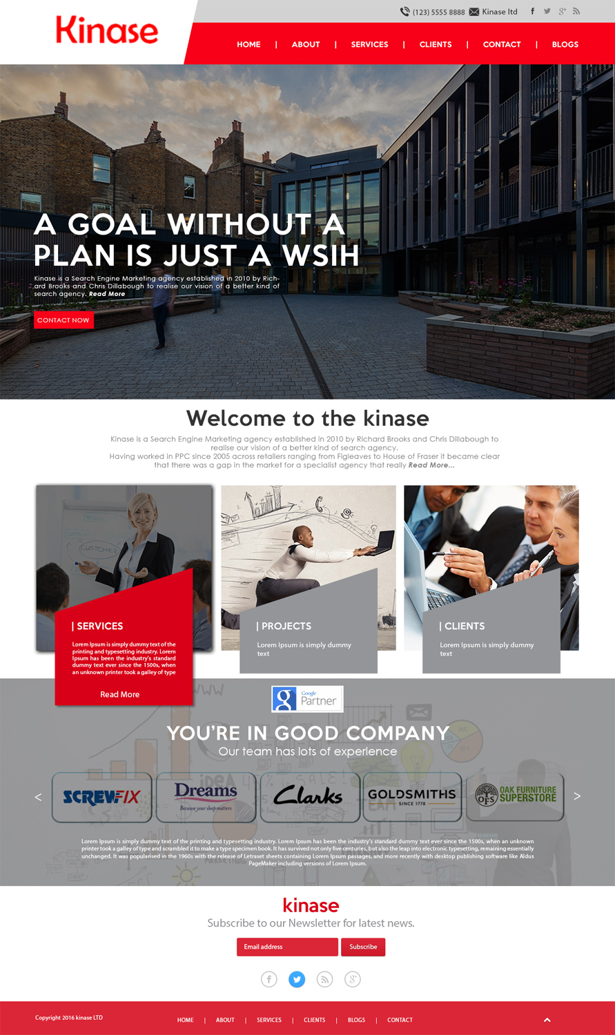 Web Design by maredia1988 for this project | Design #9566302