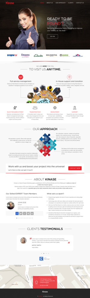 Web Design par rightway pour ce projet | Design : #9544199