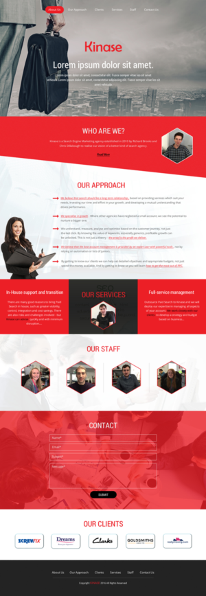 Web Design by rightway for this project | Design: #9544208