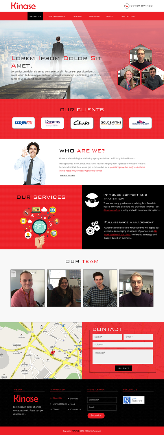 Web Design by rightway for this project | Design #9544213