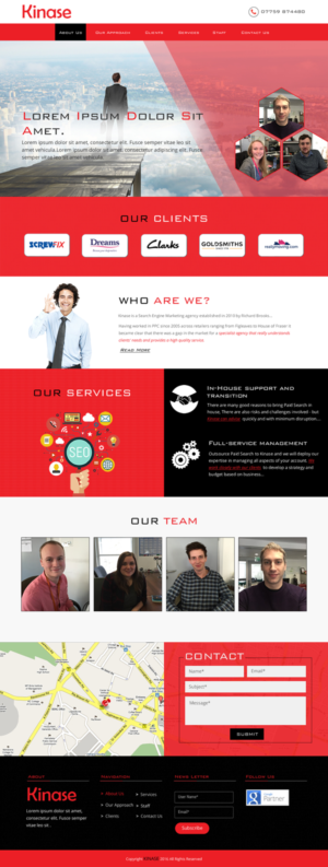 Web Design par rightway pour ce projet | Design : #9544213