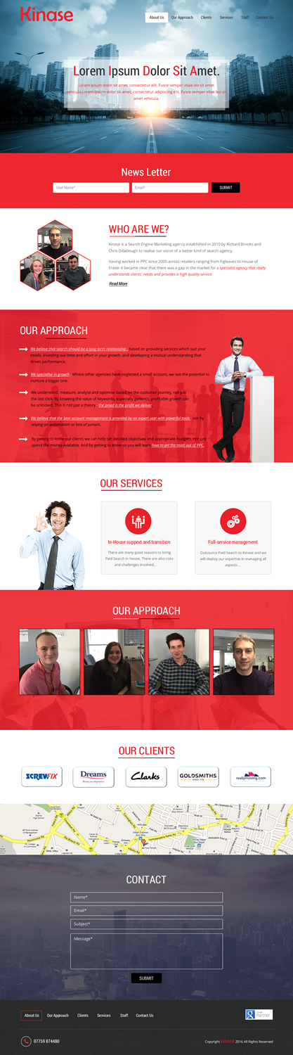 Web Design by rightway for this project | Design #9544216