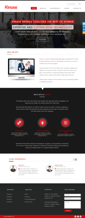 Web Design by JM for this project | Design: #9533267