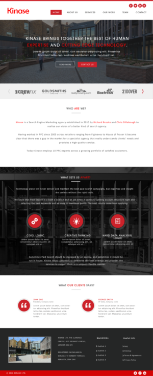 Web Design par JM pour ce projet | Design : #9632730