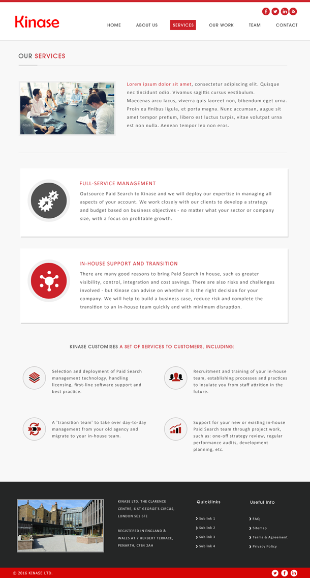 Web Design by JM for this project | Design #9634204