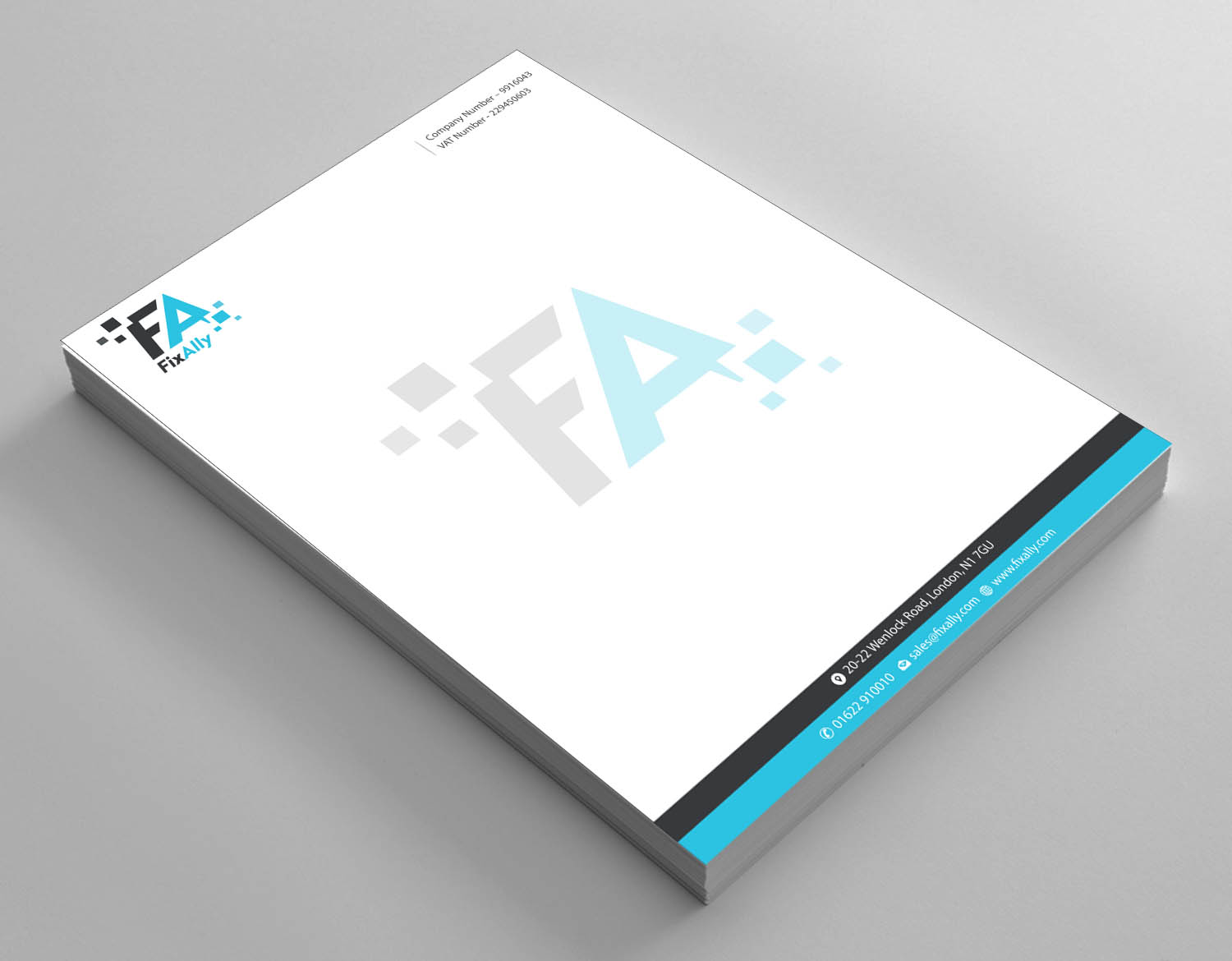 Diseño de Membrete por Infinitive Technology para este proyecto | Diseño #9529446