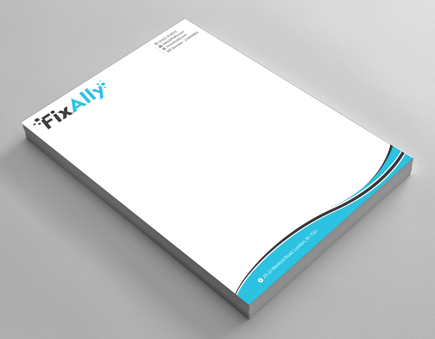 Diseño de Membrete por Infinitive Technology para este proyecto | Diseño #9551879