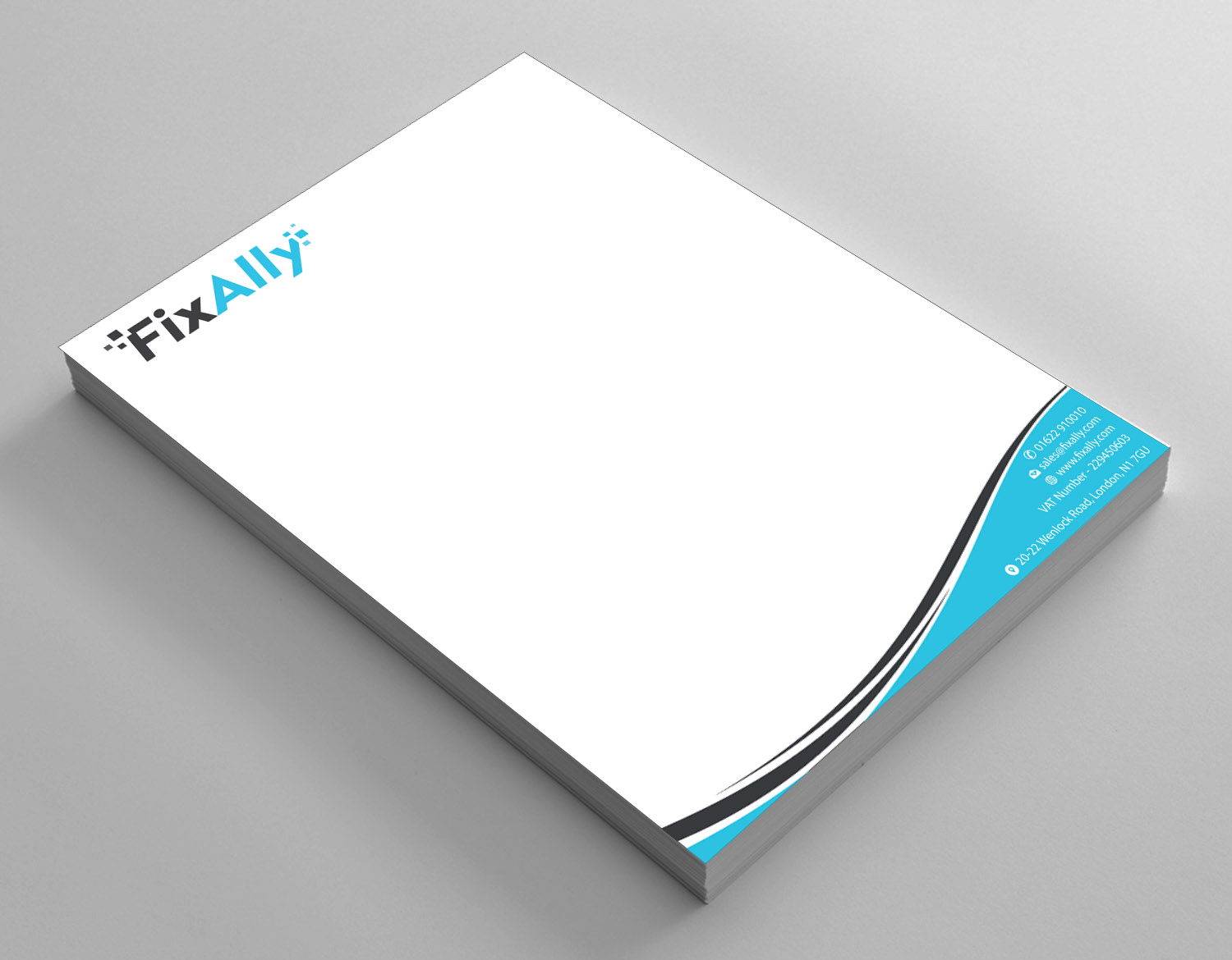 Letterhead Design by Infinitive Technology for this project | Design #9551881