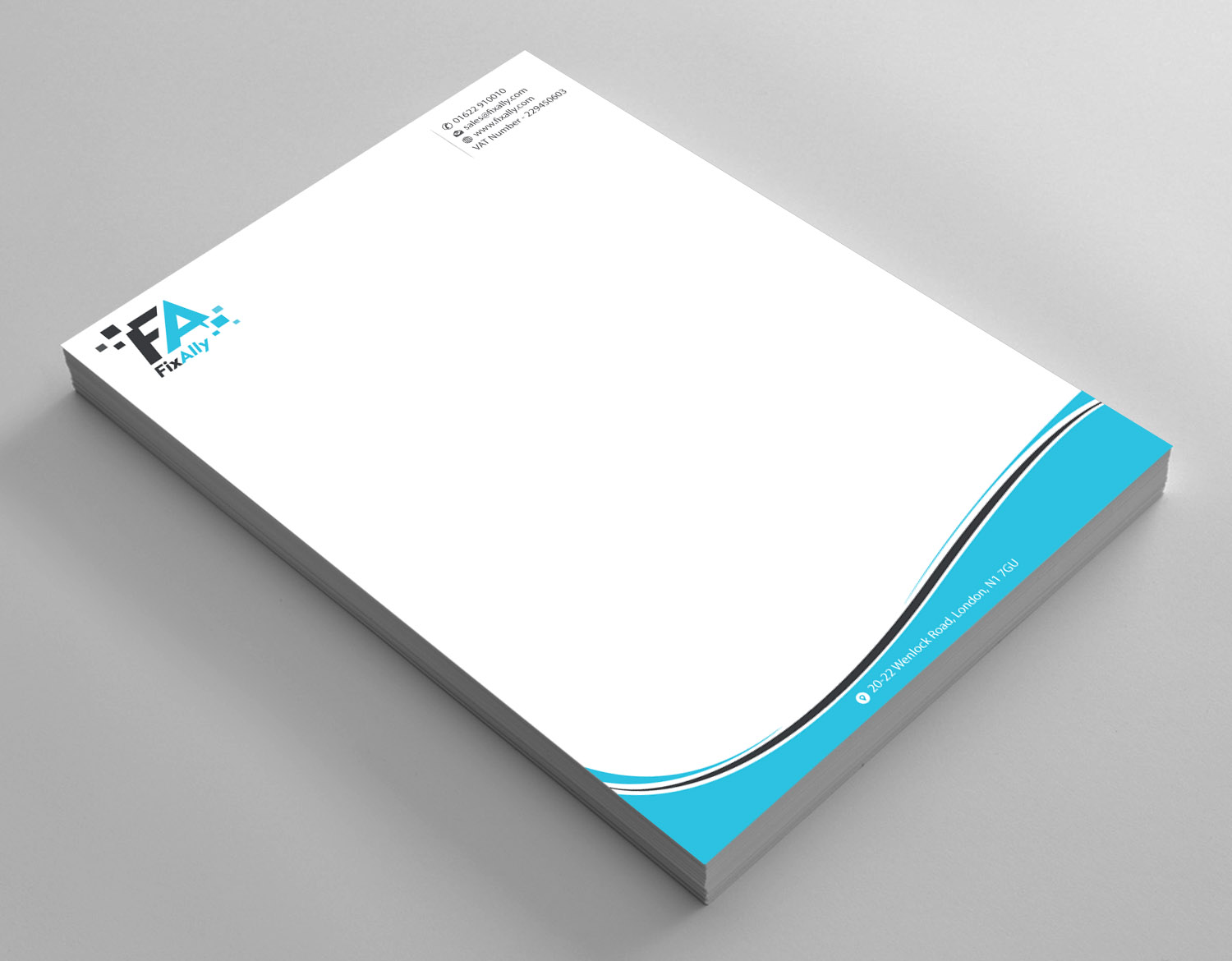 Diseño de Membrete por Infinitive Technology para este proyecto | Diseño #9551917