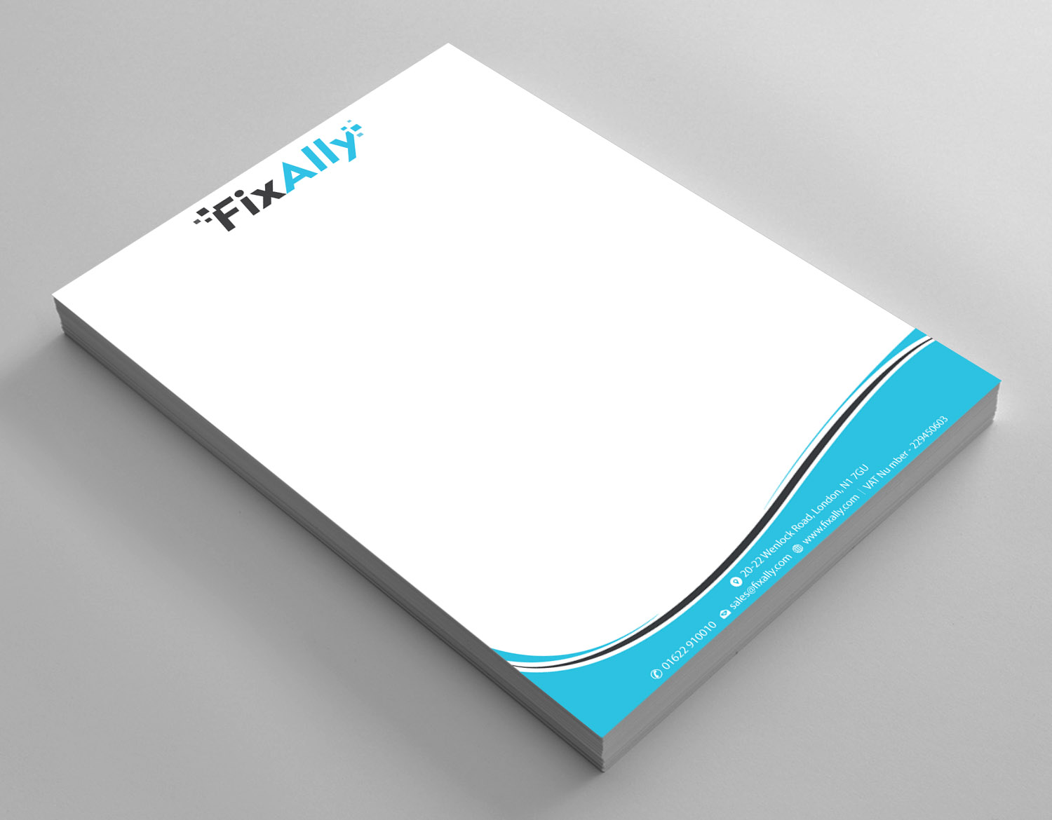 Letterhead Design by Infinitive Technology for this project | Design #9551920