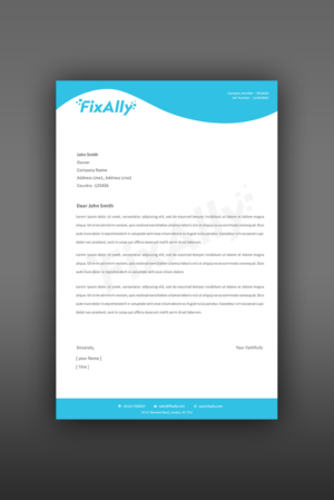 Letterhead Design by Creations Box 2015 for this project | Design: #9541102