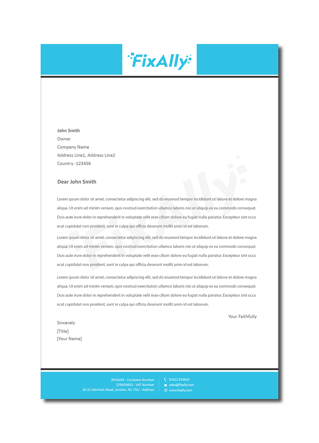 Diseño de Membrete por Creations Box 2015 para este proyecto | Diseño #9541106