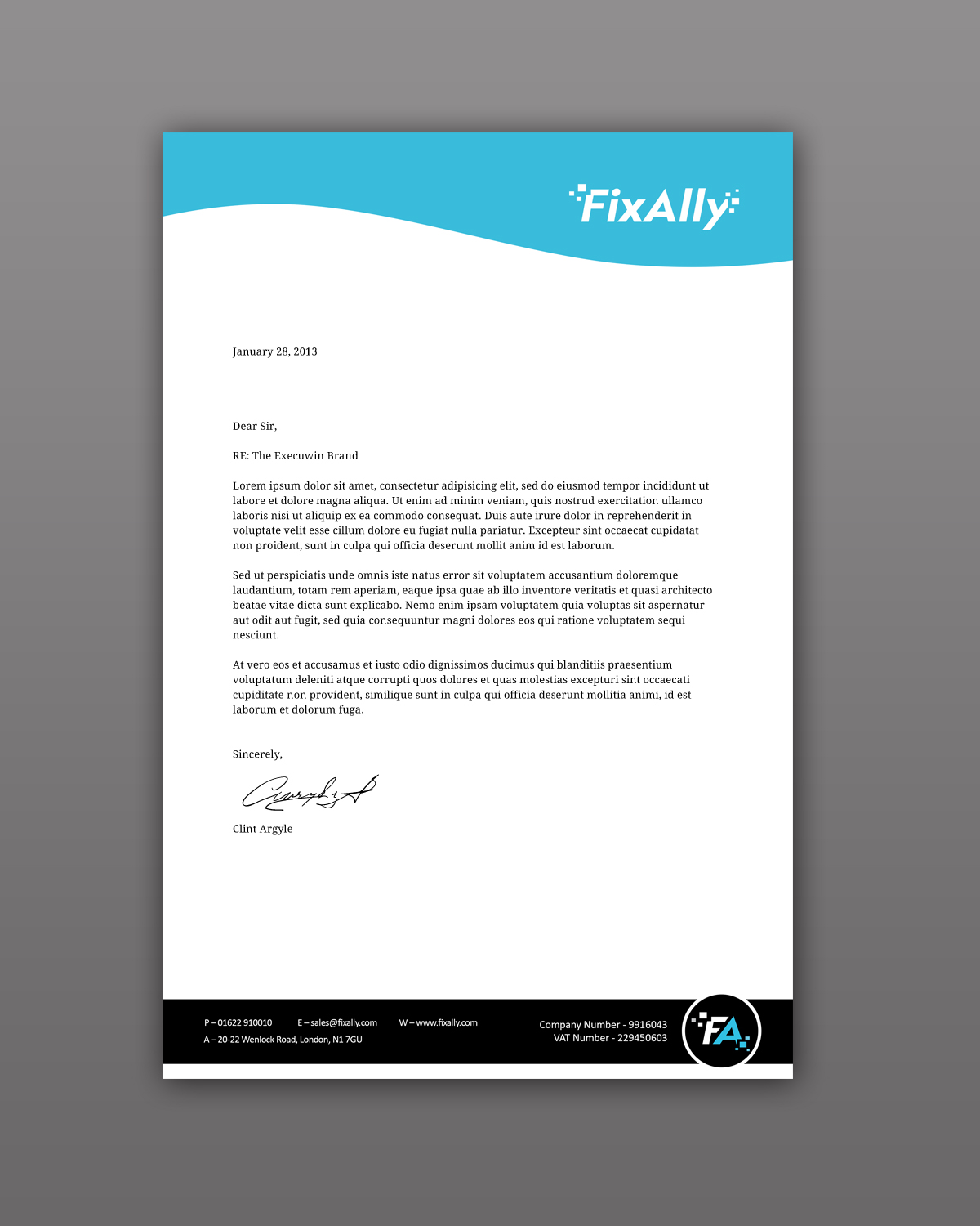 Diseño de Membrete por Creations Box 2015 para este proyecto | Diseño #9553960