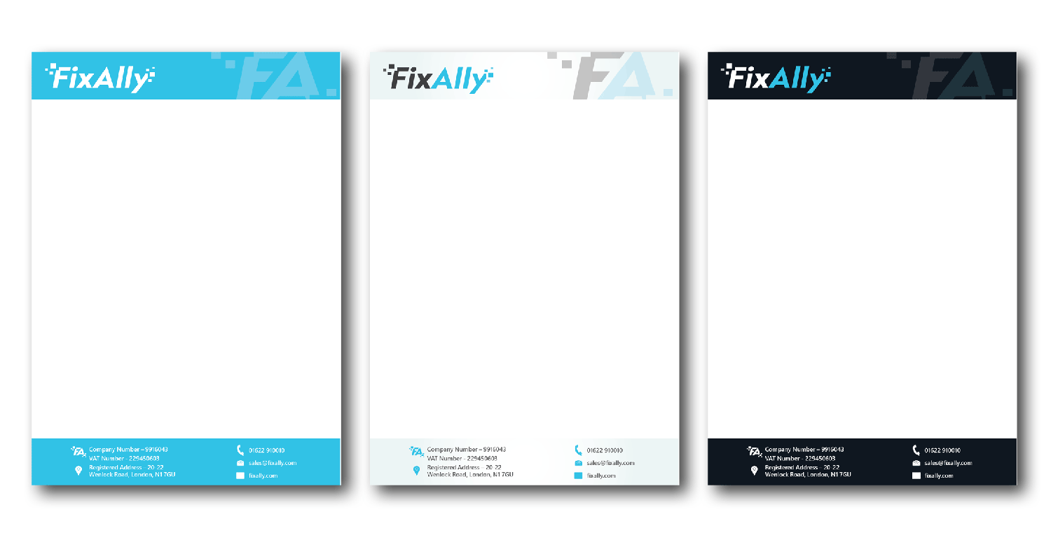 Letterhead Design by ernestsegovia for this project | Design #9565297