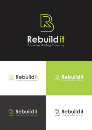 Logo Design by J Mahesh for Rebuild It Properties  | Design: #9777027