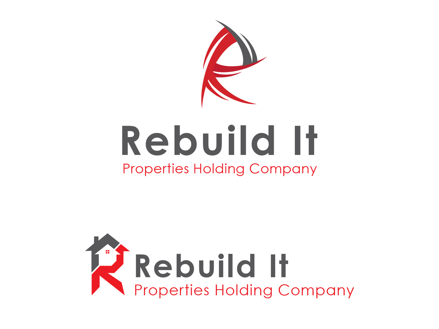 Diseño de Logo por Riz' para Rebuild It Properties  | Diseño #9752181