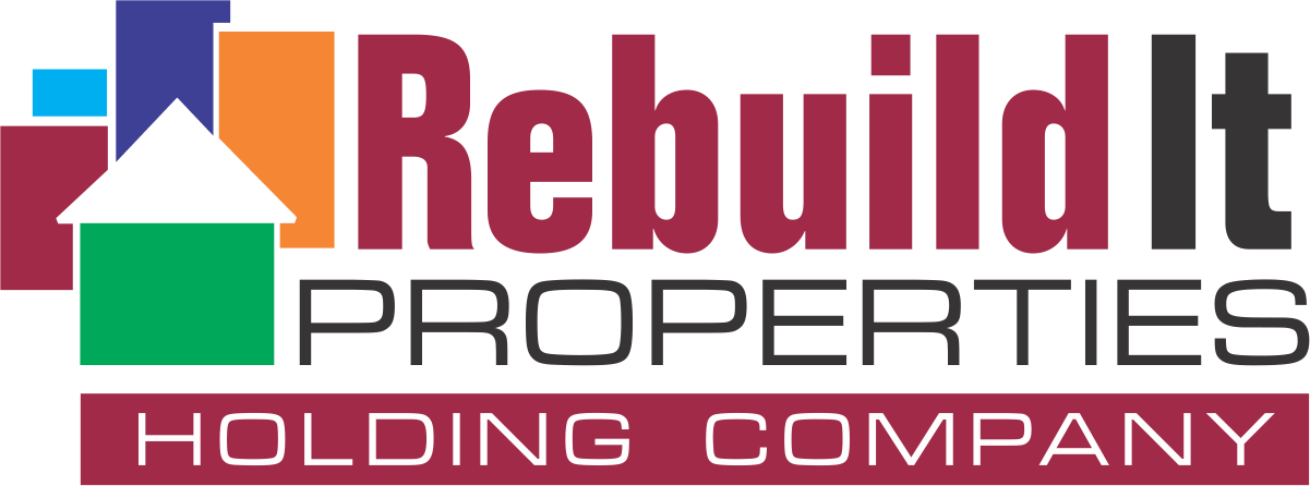 Logo Design by trickyone1 for Rebuild It Properties  | Design #9662823