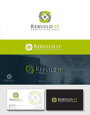 Logo Design by tajammuldesigner for Rebuild It Properties  | Design: #10015200