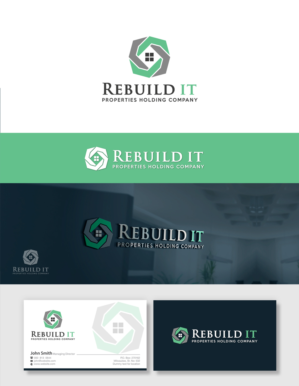 Logo Design by tajammuldesigner for Rebuild It Properties  | Design: #10015201