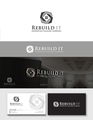 Logo Design by tajammuldesigner for Rebuild It Properties  | Design: #10015203