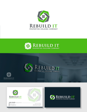 Logo Design by tajammuldesigner for Rebuild It Properties  | Design #10022822