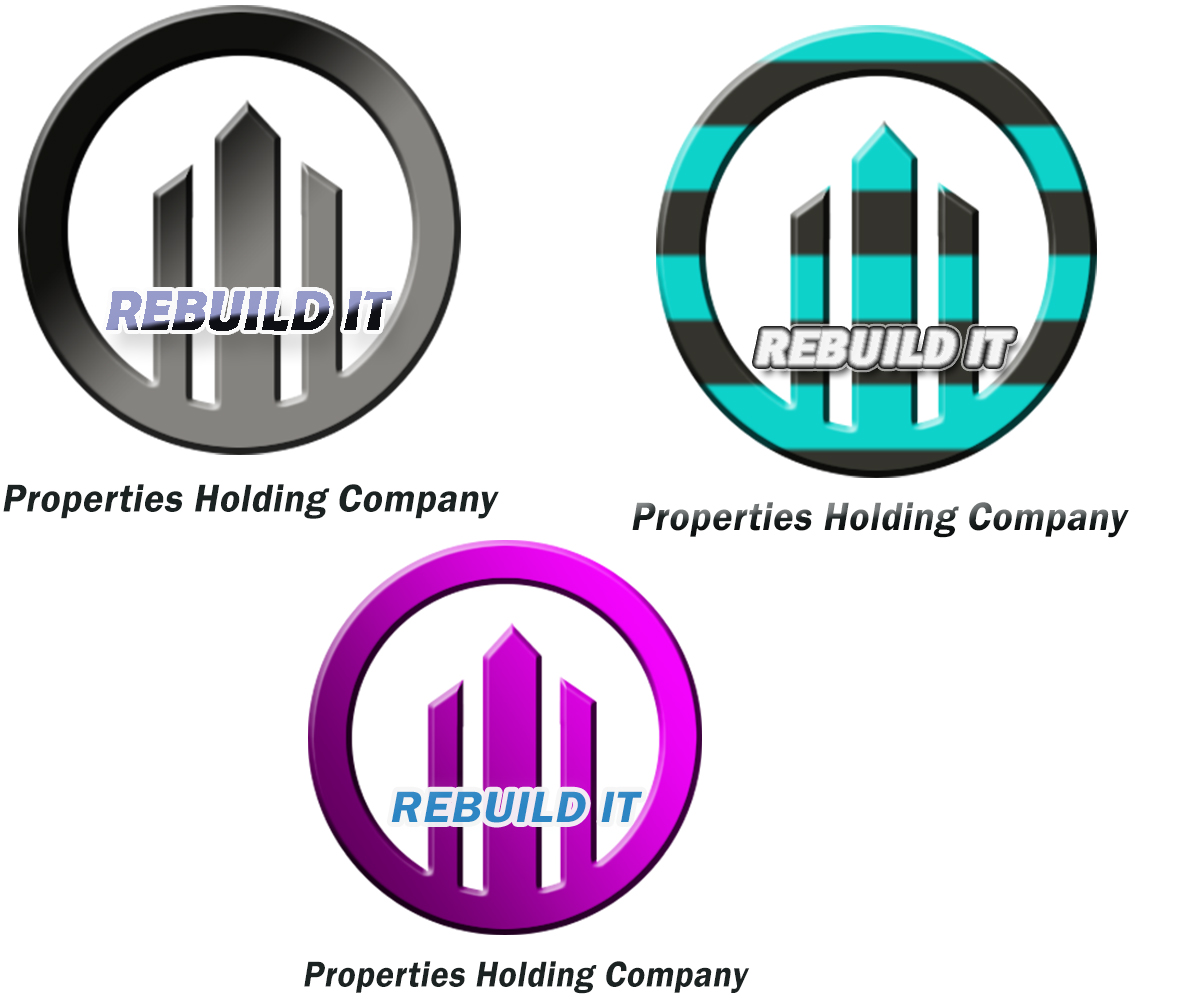 Logo Design by Mudasser Lodhi for Rebuild It Properties  | Design #9620596