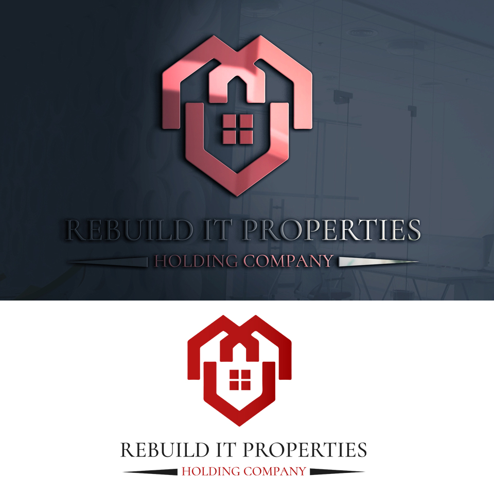 Diseño de Logo por beingmasoodahmad para Rebuild It Properties  | Diseño #9589704