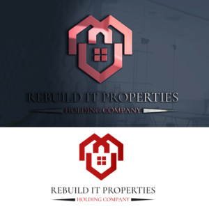 Logo Design by beingmasoodahmad for Rebuild It Properties  | Design: #9589704