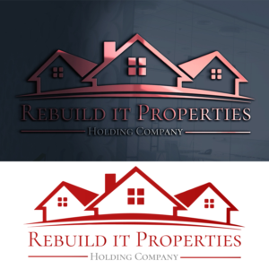 Logo Design by beingmasoodahmad for Rebuild It Properties  | Design: #9597676