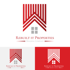 Logo Design by beingmasoodahmad for Rebuild It Properties  | Design: #9757059