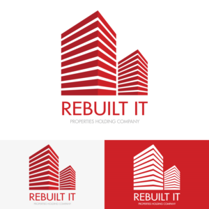 Logo Design by beingmasoodahmad for Rebuild It Properties  | Design: #9757648