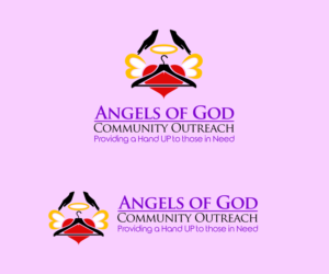 Logo Design by Renen for Angels of God Clothing Closet | Design: #9768610