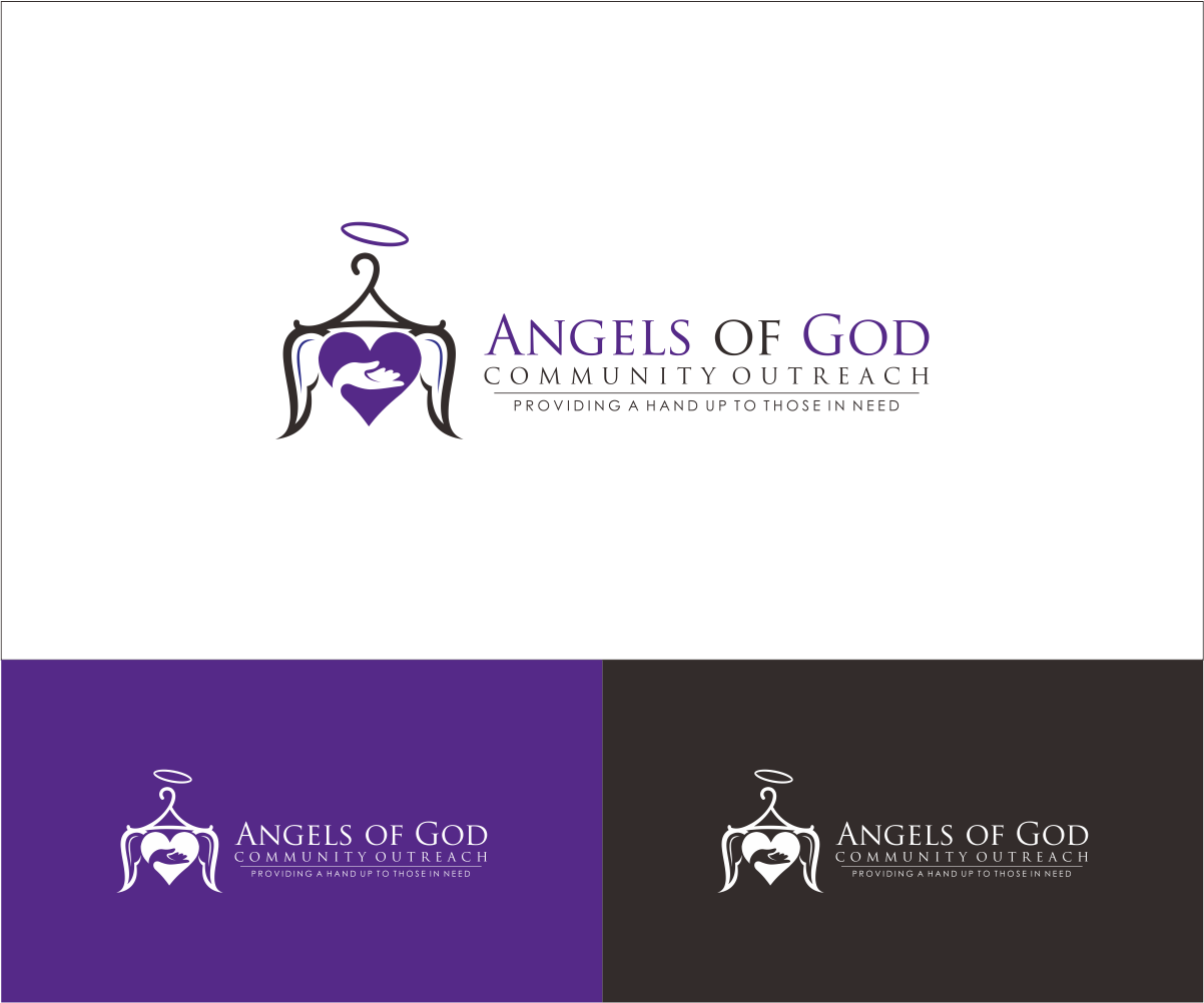 Diseño de Logo por haszart para Angels of God Clothing Closet | Diseño #9568031