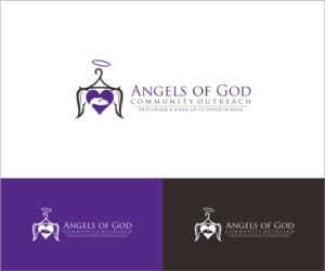 Logo Design by haszart for Angels of God Clothing Closet | Design: #9568031